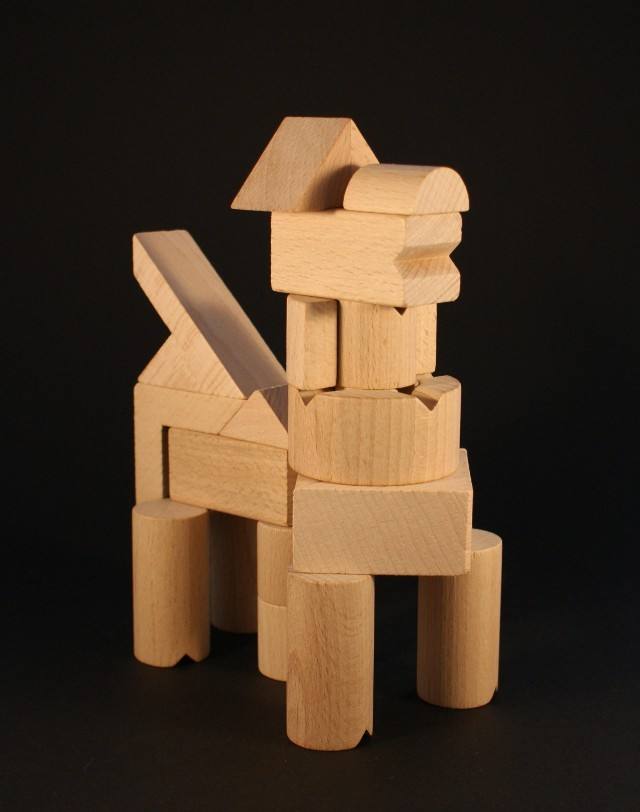 Japanischer Holzbaukasten Tsumiki – Bild 7