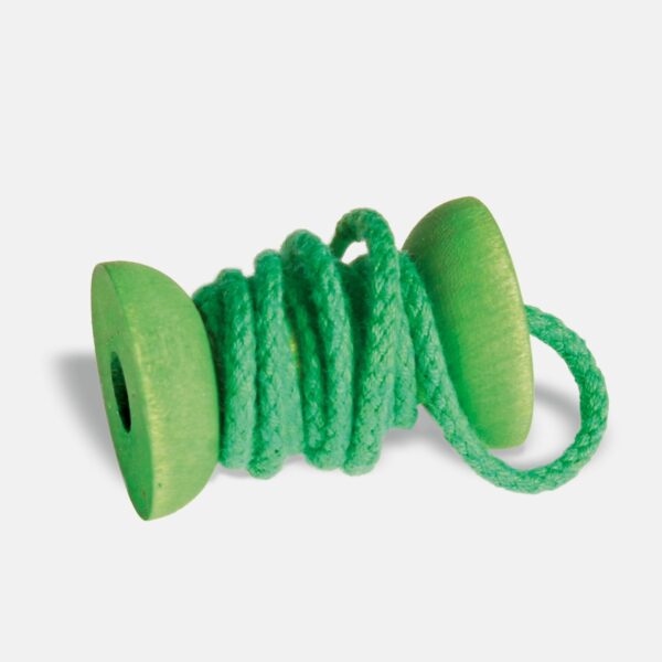 Fädelspiel kleine Holzspulen – Bild 5