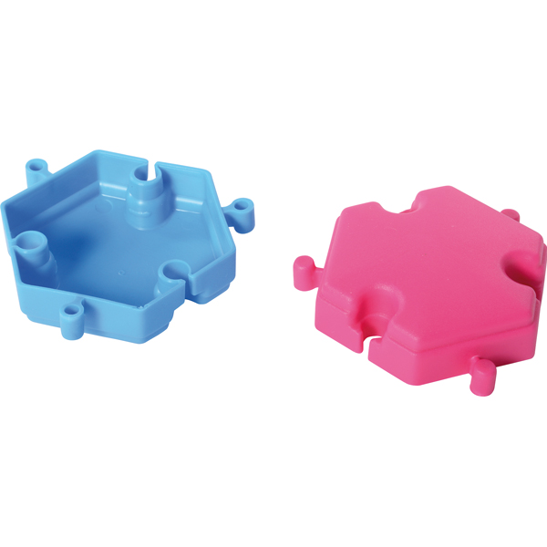 Hexagon Bausteine 96-tlg. – Bild 3