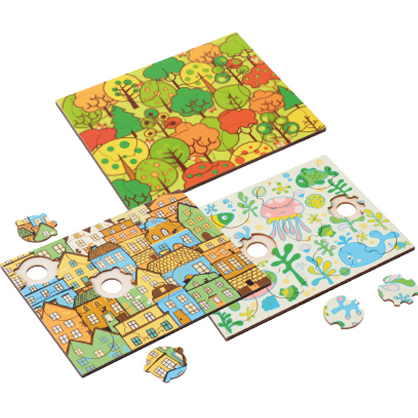 Phantasiepuzzle-Set Themen – Bild 2