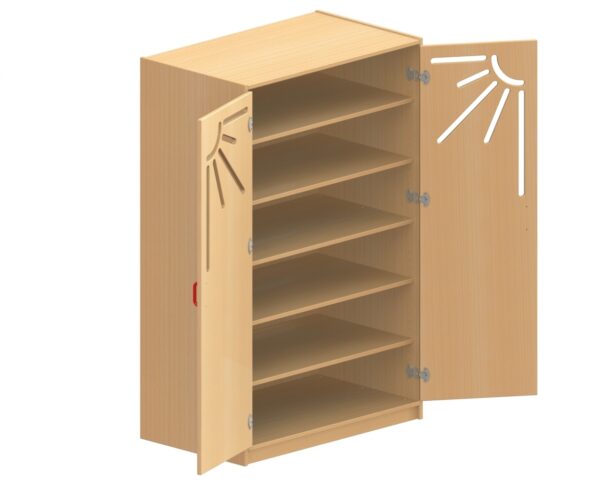 Liegepolster-Bettzeugschrank – Bild 2