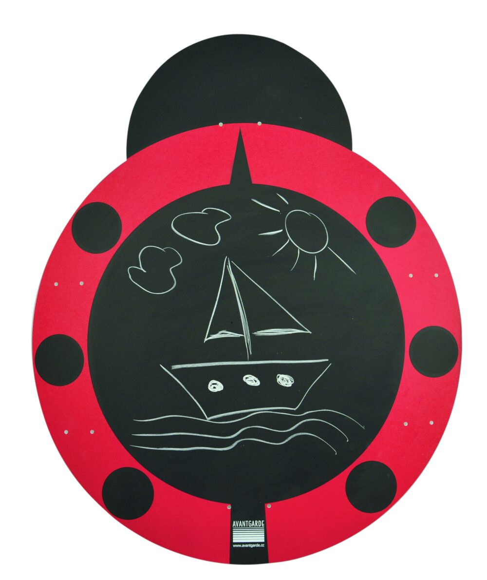 Zauntafel Marienkäfer 3er Set – Bild 2