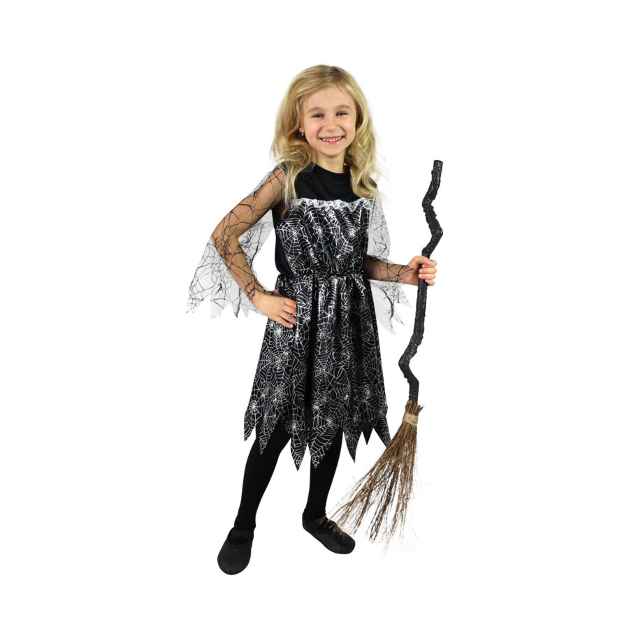 Kinderkostüm - Spinnenhexe