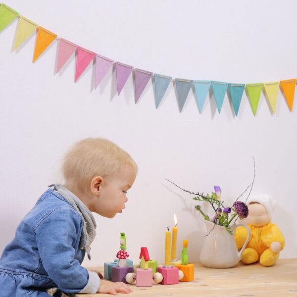Wimpelkette Pastell – Bild 2