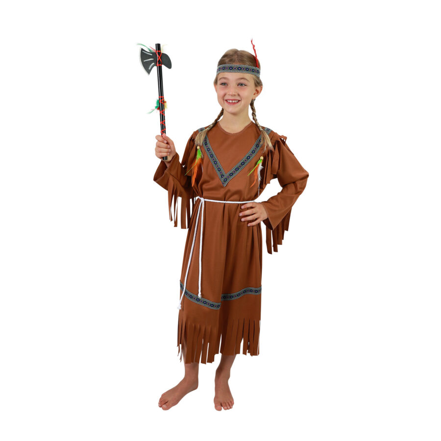 Kinderkostüm - Indianer Mädchen