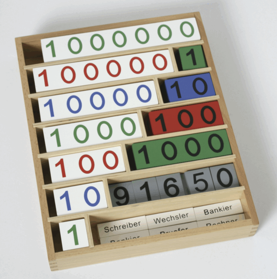 Montessori Bankspiel
