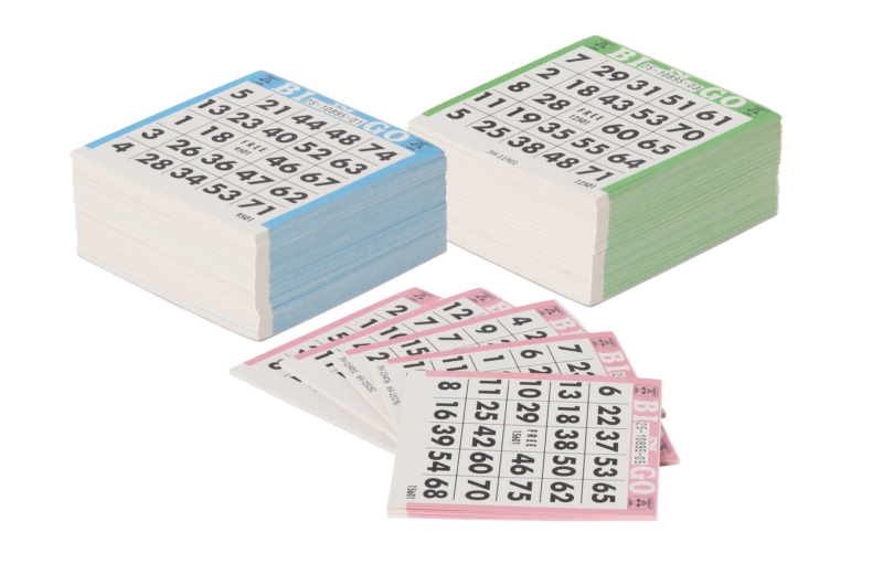 Bingo Block 1-75 (20x25 Blatt)