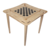 Spieltisch exklusiv mit Schach / Dame