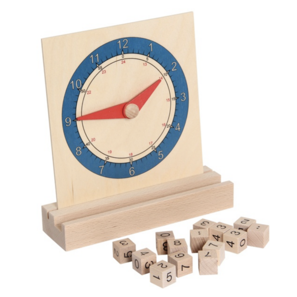 Lernuhr analog - digital