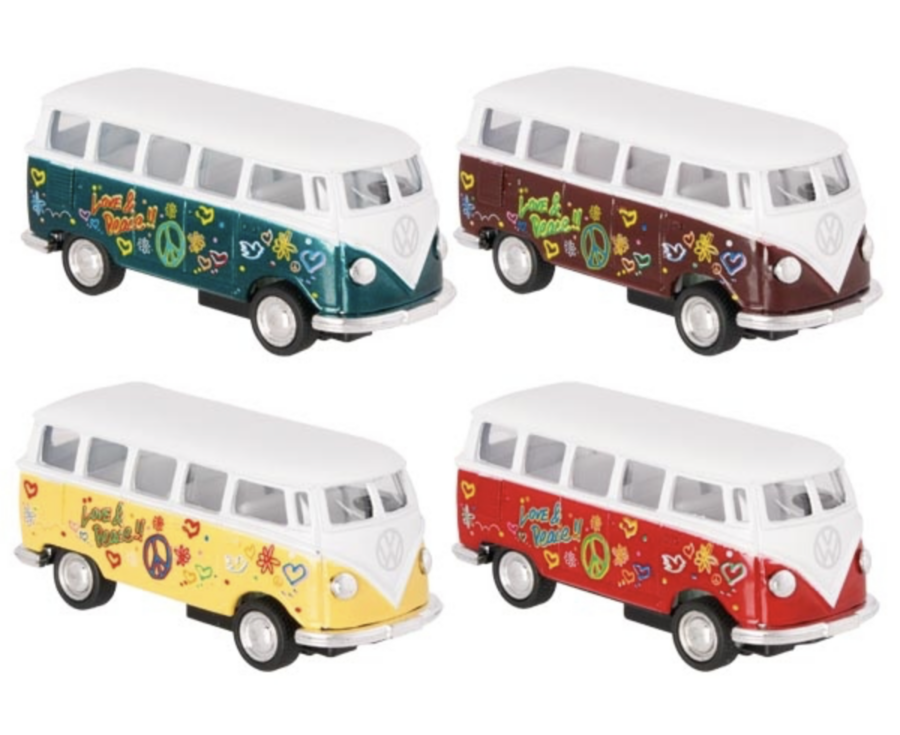 VW Microbus mit Druck (1962) 12er Set