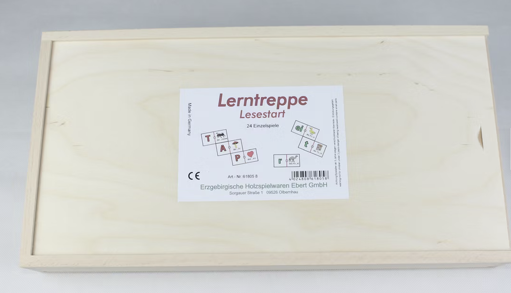 Lerntreppe Lesestart, Klassensatz für Grundschulen mit 24 Einzelspielen