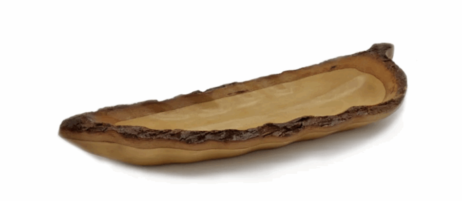 Mangoholzschale "Blatt" 6er Set