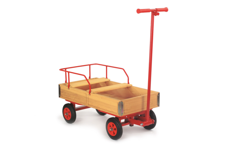 ROSE-Bollerwagen (4bf) mit 2 Bänken
