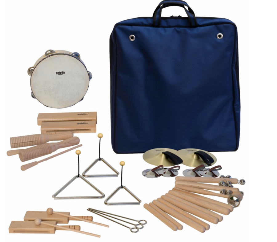Goldon Rhythmustasche - 18 Instrumente
