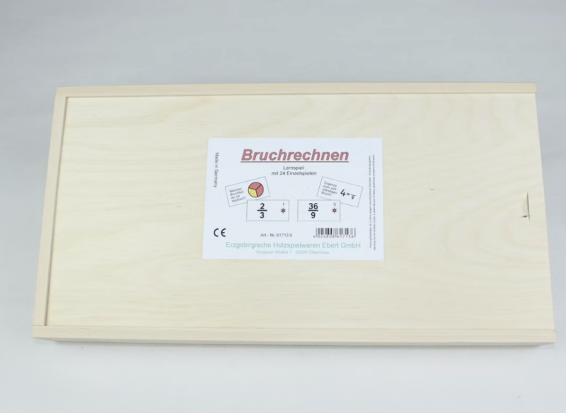 Bruchrechenspiele - Klassensatz mit 24 Einzelspielen zur Bruchrechnung