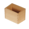 Montessori Kasten für Sandpapier Ziffern