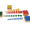 Montessori Farbige Zylinder