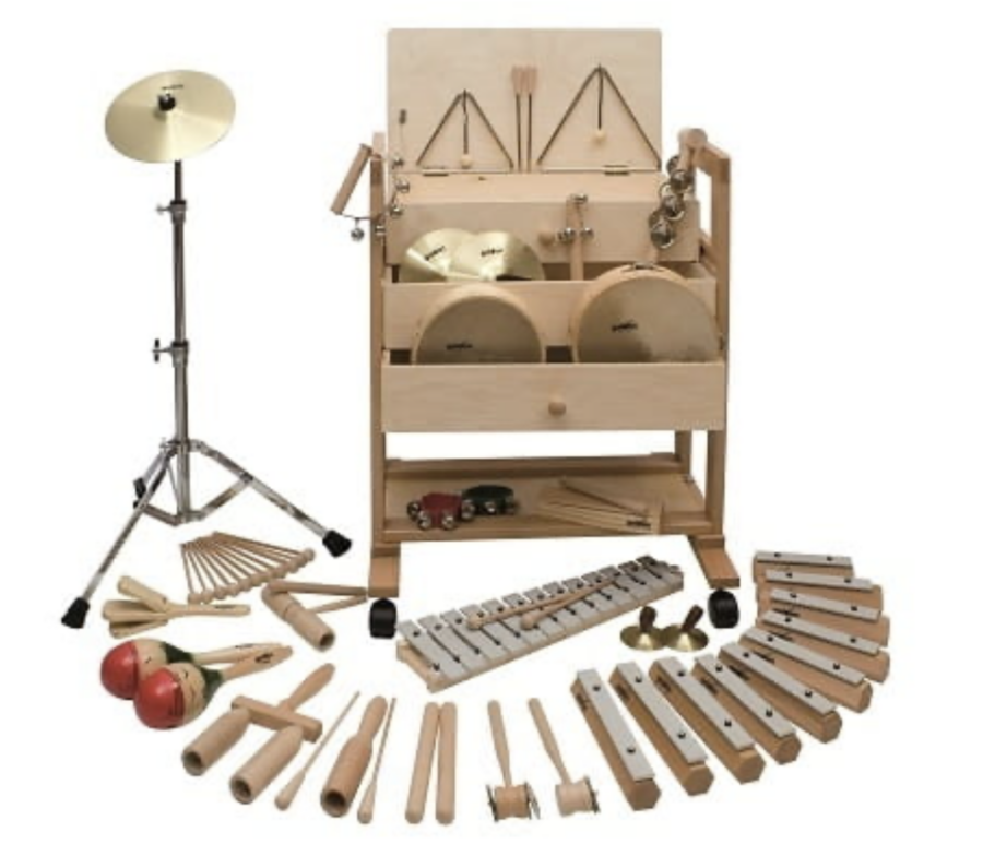 Goldon Musikwagen 2 – große Instrumentensortiment