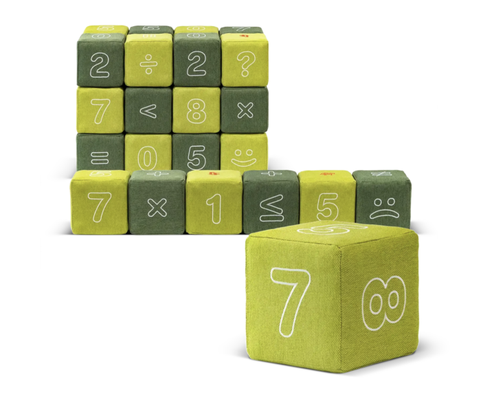 JollyHeap NUMO 100 – 100 magnetische Zahlen- und Softbausteine