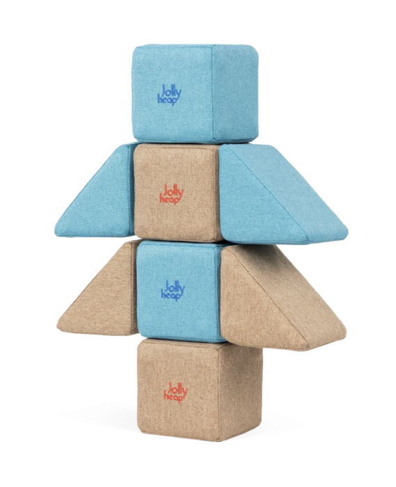 JollyHeap PIXI 12 – 12 magnetische Softbausteine