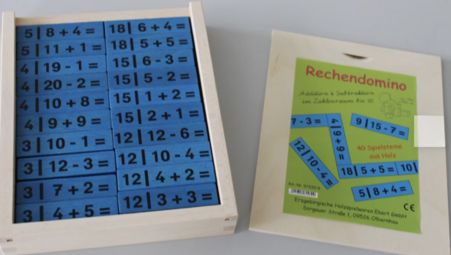 Rechendomino bis 20